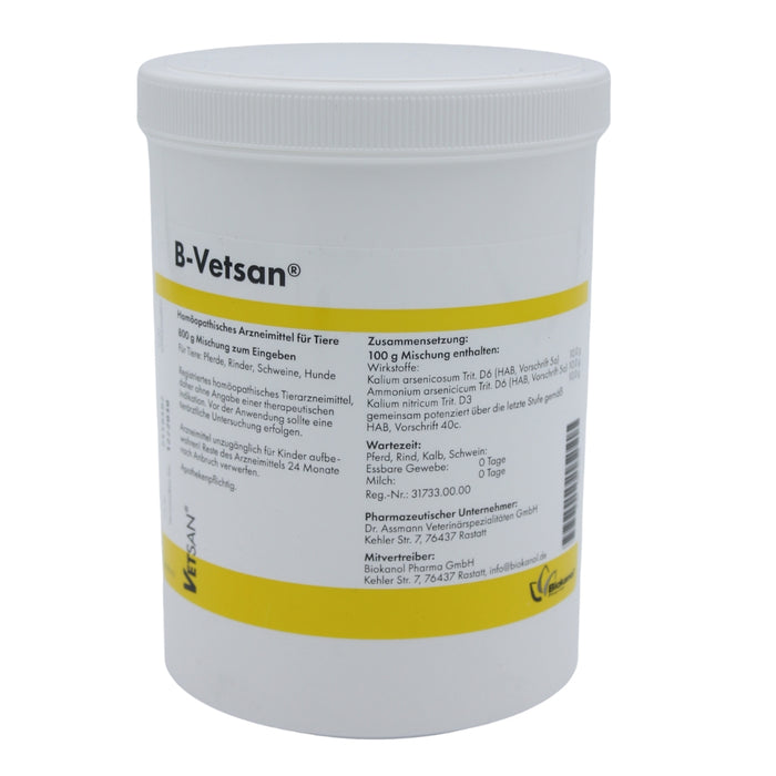 B-Vetsan Pulver für Tiere, 800 g Pulver
