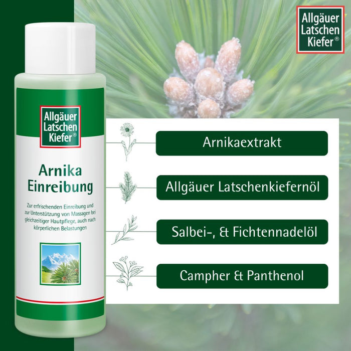 Allgäuer Latschenkiefer Arnika Einreibung, 500 ml Balsam