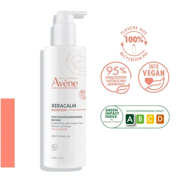 Avène XeraCalm Nutrition feuchtigkeitsspendender Balsam - für sehr trockene Haut, 400 ml Balsam