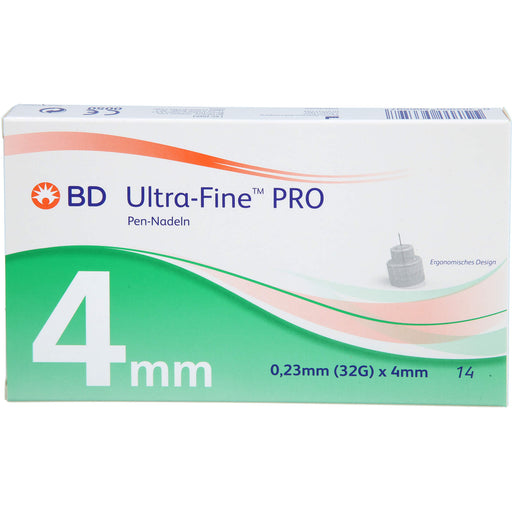BD Ultra-Fine Pro 4 mm Pen-Nadel, 14 St. Packung