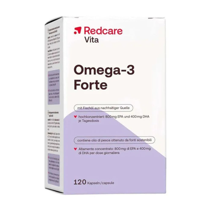 Redcare Omega-3 Forte Kapseln, 120 St. Kapseln