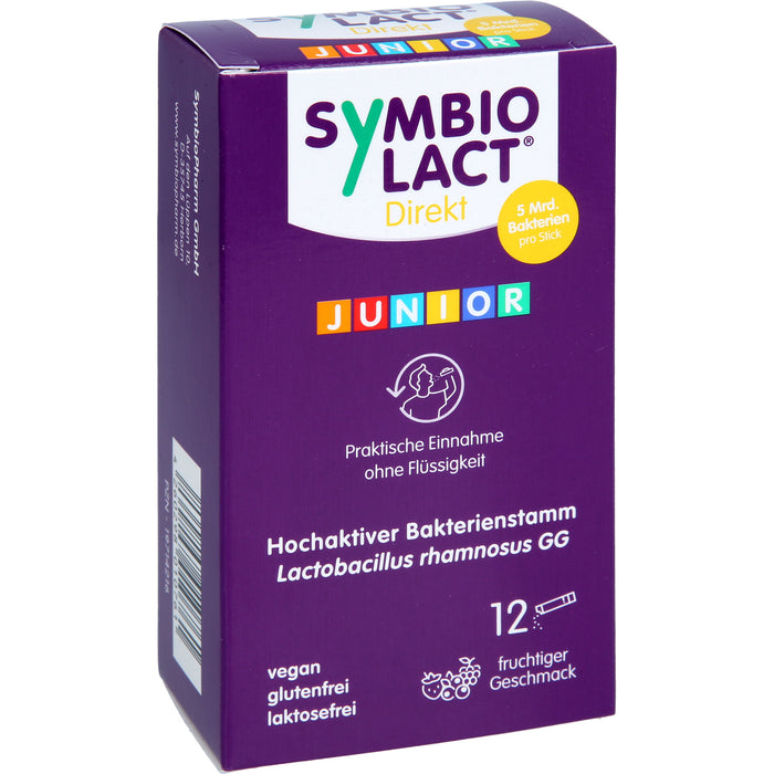 SymbioLact Direkt Junior Sticks mit fruchtigem Geschmack, 12 St. Sticks