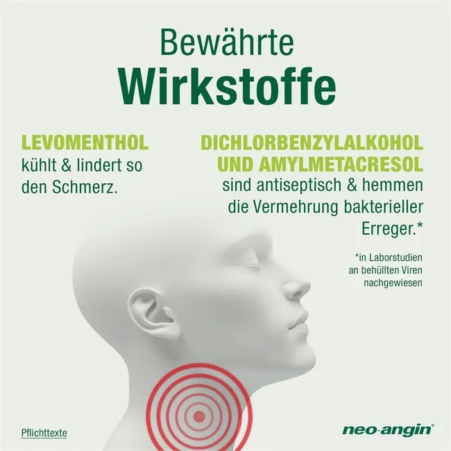 neo-angin Halstabletten Kirsche zuckerfrei, 24 St. Tabletten