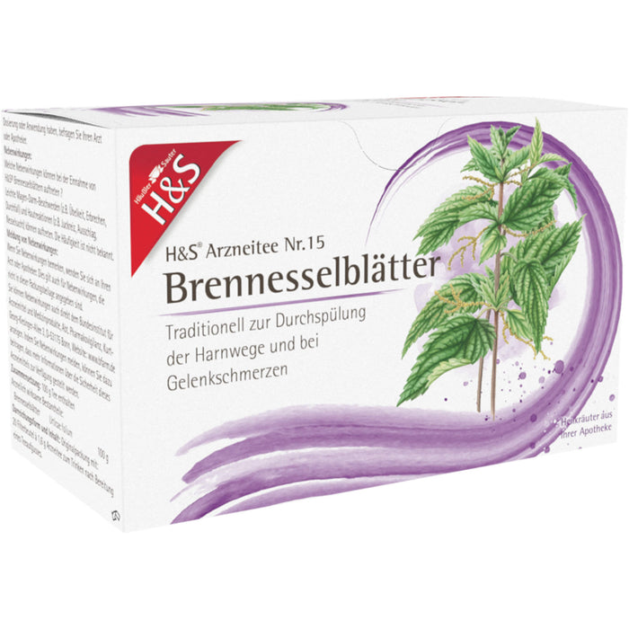 H&S Brennesselblätter Arzneitee Nr. 15, 20 St. Filterbeutel