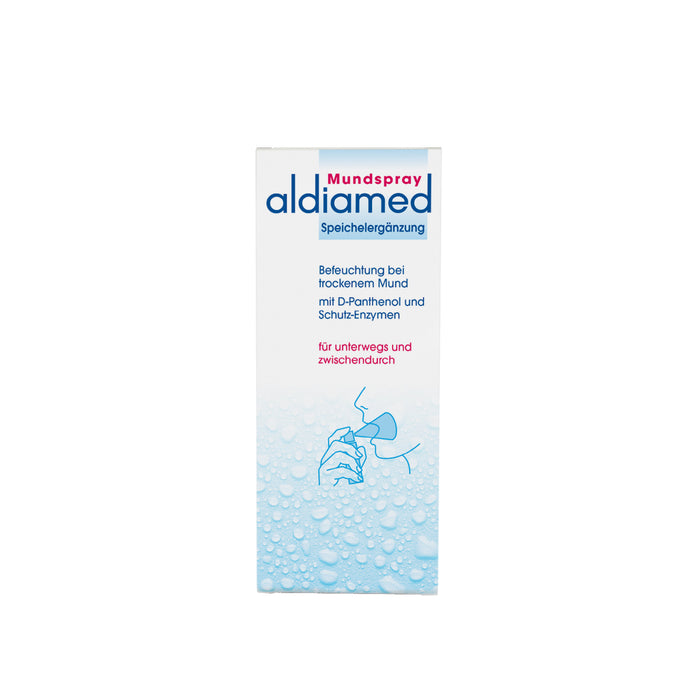 aldiamed Mundspray Gelfluid Speichelergänzung bei Mundtrockenheit, 50 ml Lösung