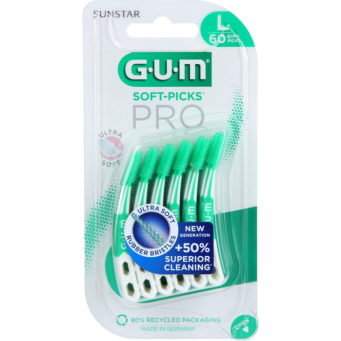 GUM Soft-Picks Pro Large Interdentalbürsten, 60 St. Interdentalbürsten