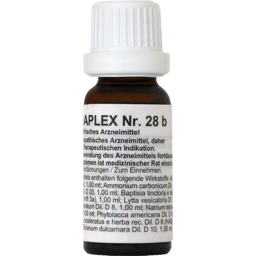 Regenaplex Nr.28 b Tropfen, 15 ml Lösung