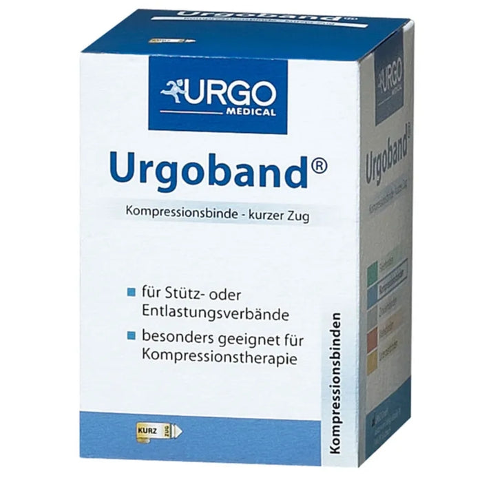 Urgoband Kompressionsbinden mit kurzem Zug 10 cm x 5 m, 1 St. Binde