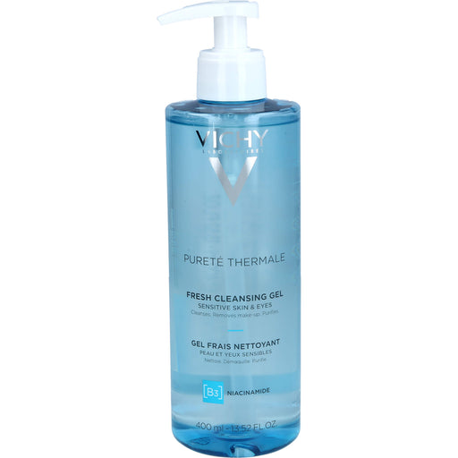 VICHY Pureté Thermale erfrischendes Reinigungsgel, 400 ml Gel