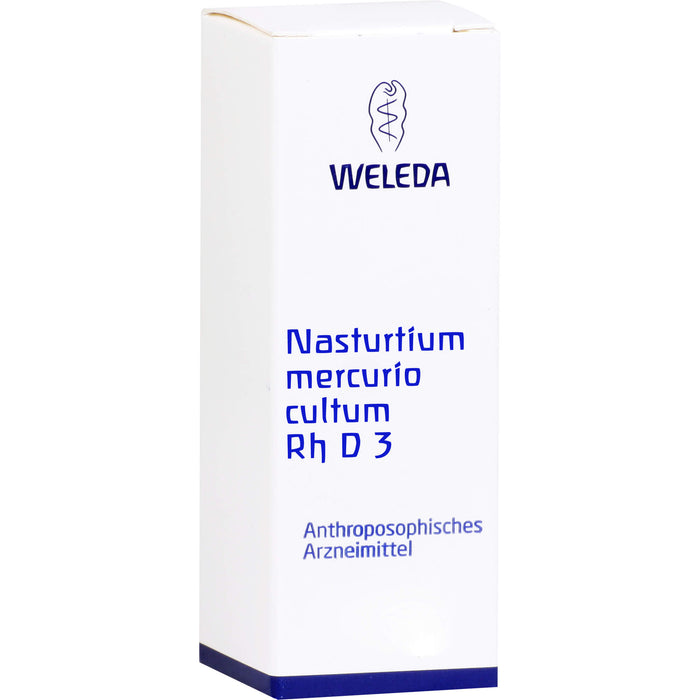 WELEDA Nasturtium Mercurio cultum D3 Rh flüssige Verdünnung, 20 ml Lösung