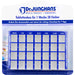 DR. JUNGHANS Tablettenbox 1 Woche mit 28 Fächern und Schiebedeckel, 1 St. Box