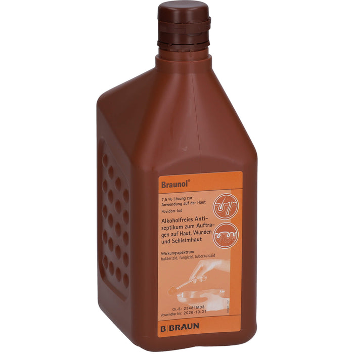 Braunol® 7,5% Lösung zur Anwendung auf der Haut, 10X1000 ml LOE