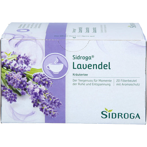 Sidroga Lavendeltee für Momente der Ruhe und Entspannung, 20 St. Filterbeutel