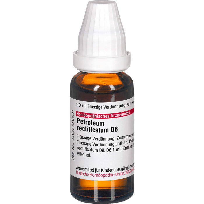 Petroleum rectificatum D6 DHU Dilution, 20 ml Lösung