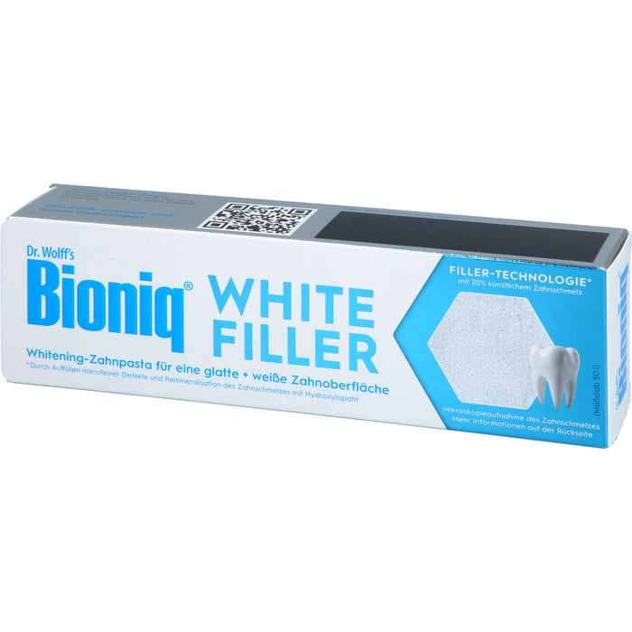 Bioniq White Filler Zahnpasta, 75 ml Creme