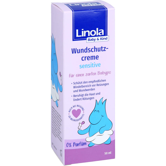 Linola Baby & Kind Wundschutzcreme sensitive, 50 ml Creme