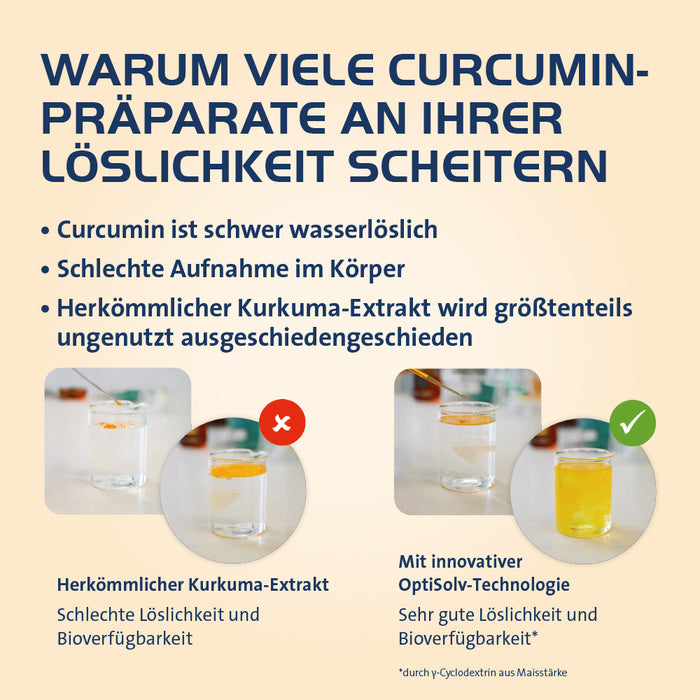 Curcumin Hevert OptiSolv Tabletten, 60 St. Tabletten