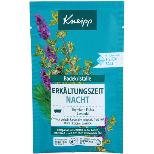 Kneipp Badekristalle Erkältungszeit Nacht, 60 g Badezusatz