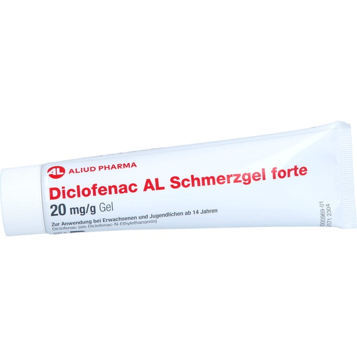Diclofenac AL Schmerzgel forte 20 mg / g bei akutem Bewegungsschmerz nach stumpfem Trauma, 100 ml Gel