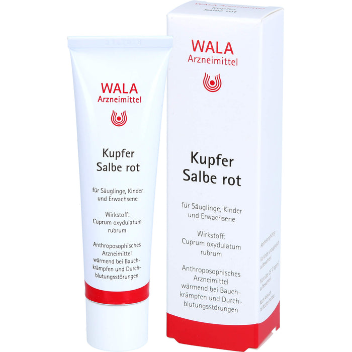 WALA Kupfer Salbe rot, 30 g Salbe