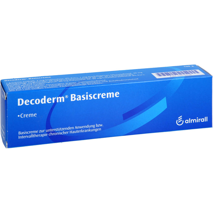 Decoderm Basiscreme zur Intervalltherapie chronischer Hauterkrankungen, 100 g Cream