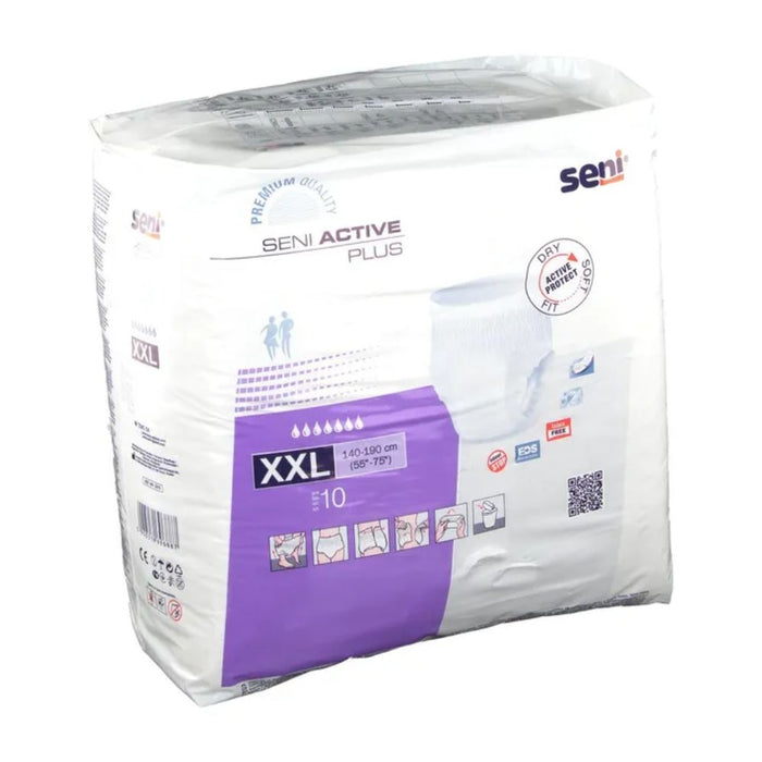 Seni Active Plus XXL Inkontinenzslip, 10 St. Slips