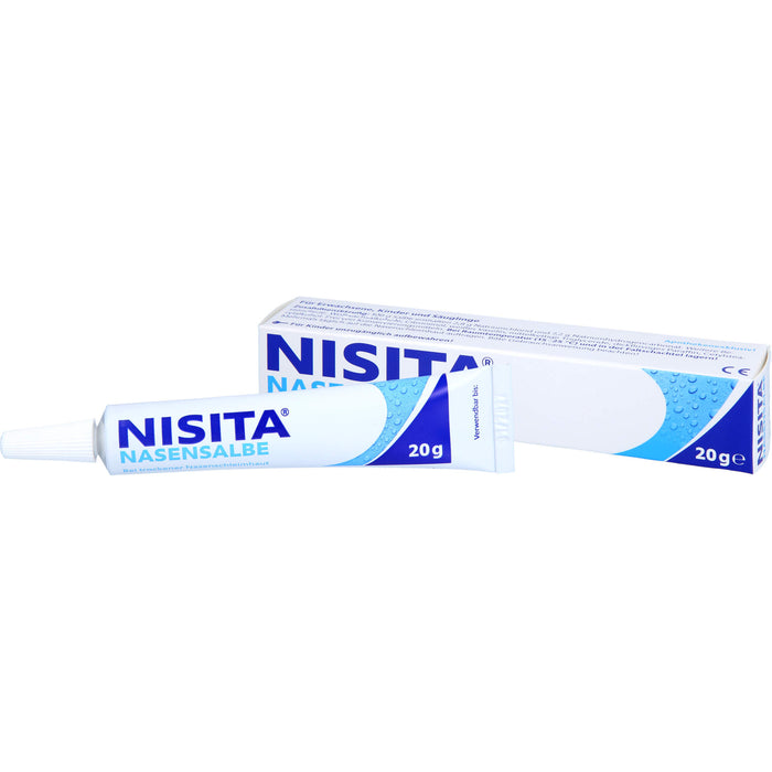 Nisita Nasensalbe bei trockener Nasenschleimhaut, 20 g Salbe