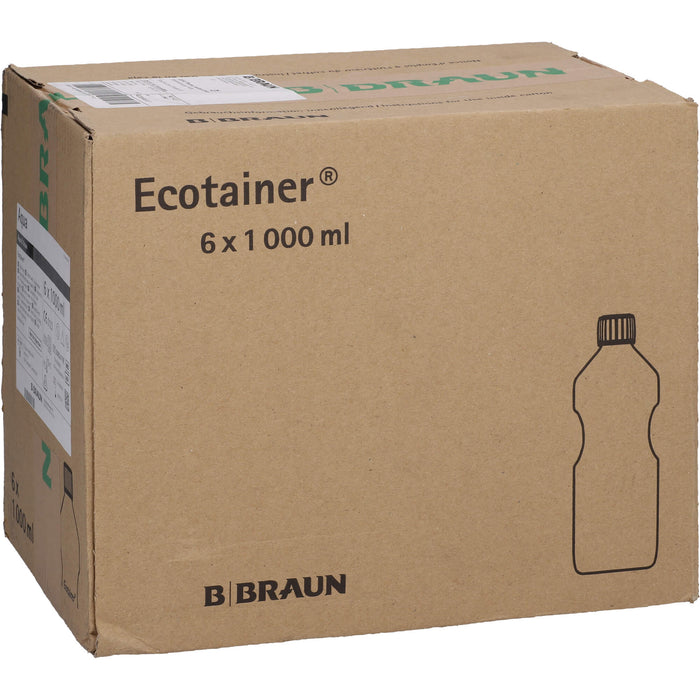 B. Braun Spüllösung Kunstoff Flasche 1000 ml, 6000 ml Lösung