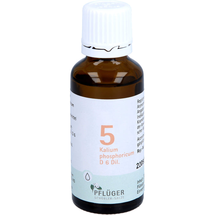 Pflüger Biochemie Nr.5 Kalium phosphoricum D6 flüssige Verdünnung, 30 ml Lösung