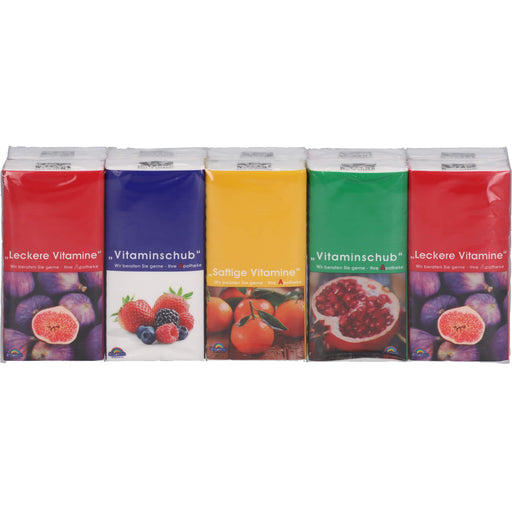 Taschentücher Motiv Vitamine, 1 St 