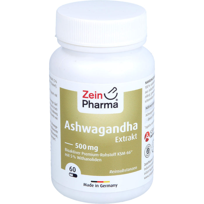 Ashwagandha Extrakt 500 mg, 60 St KAP