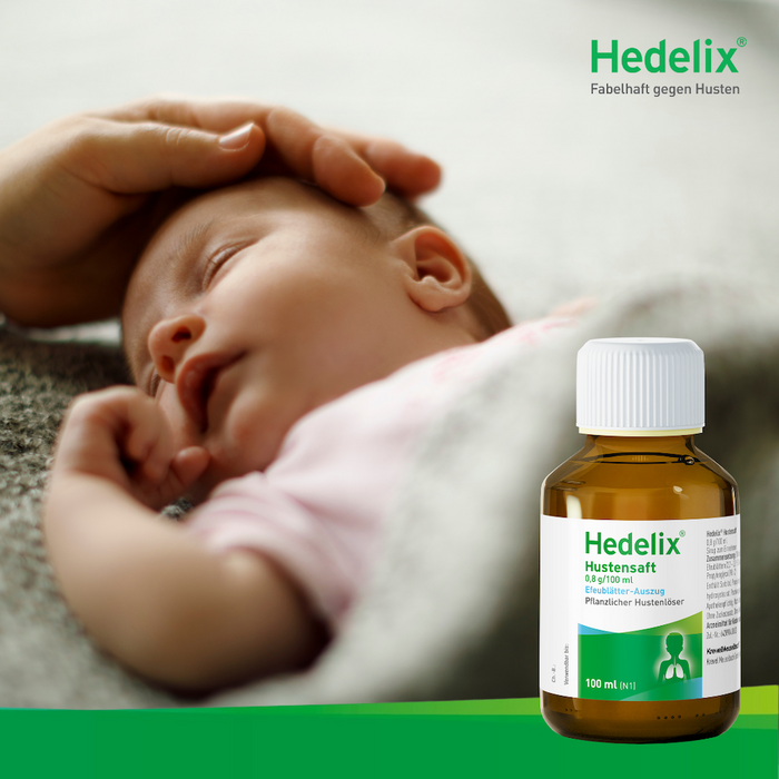Hedelix Hustensaft – sanft und wirkungsvoll, 100 ml Lösung