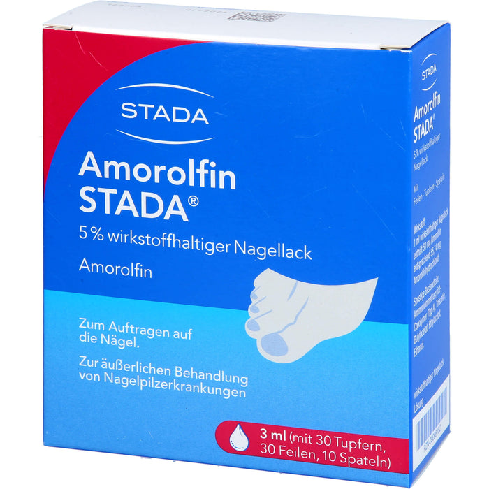 Amorolfin STADA Nagellack bei Nagelpilz, 3 ml Solution