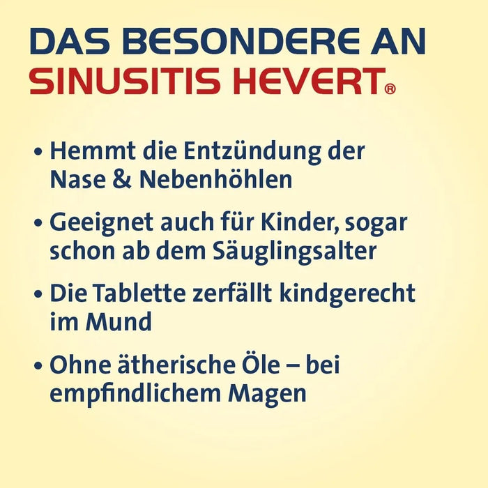 Sinusitis Hevert, 300 St. Tabletten