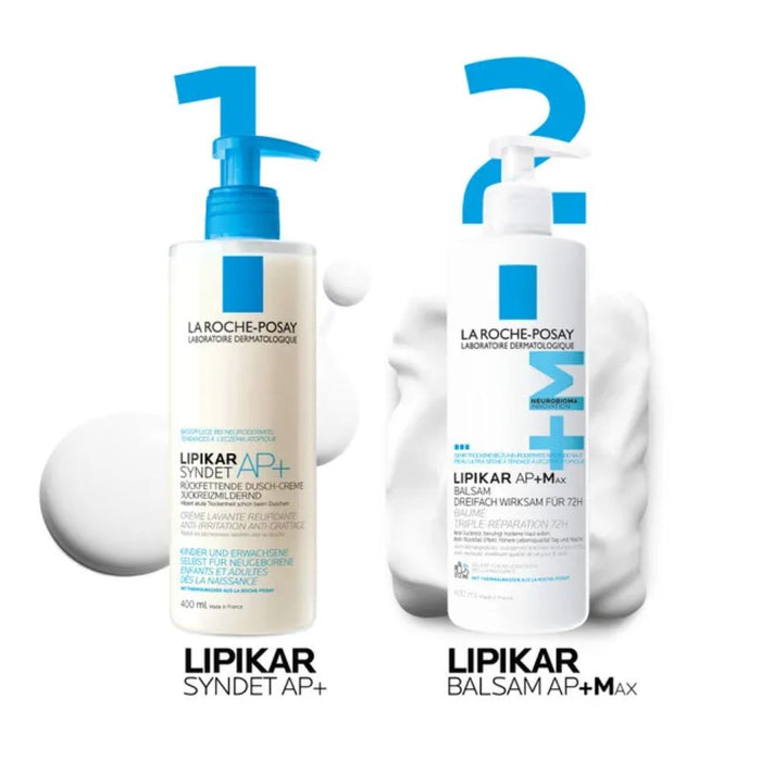 La Roche-Posay Lipikar AP+Max Balsam Anti-Juckreiz, beruhigt trockene Haut, 400 ml Creme