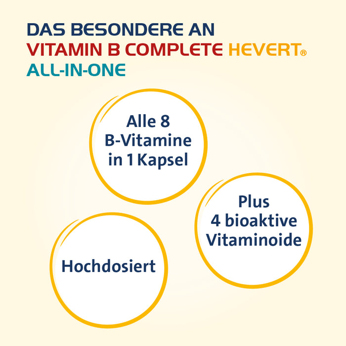 Vitamin B Complete Hevert All-in-One, 60 St. Kapseln