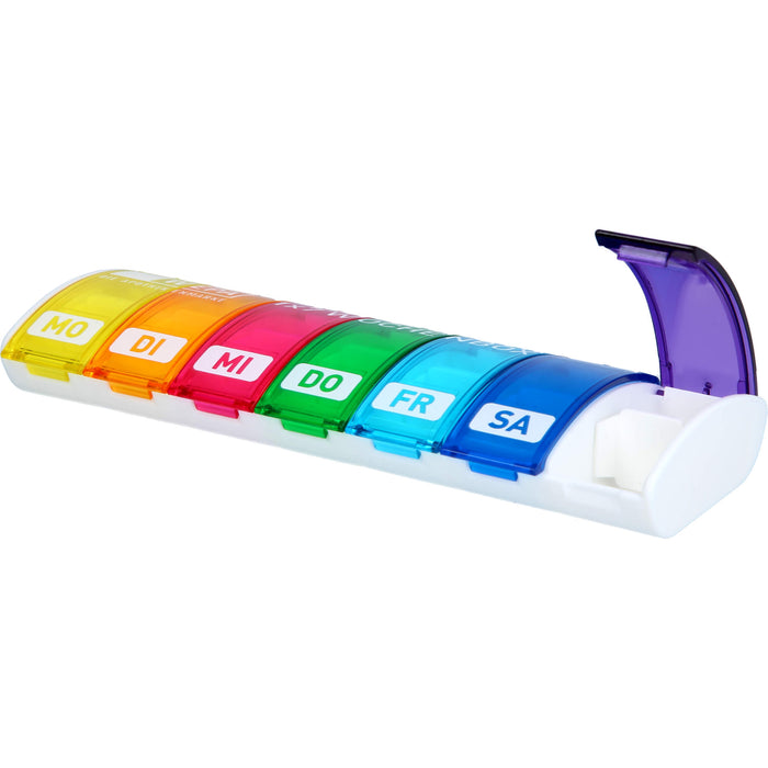 WEPA 1x7 Wochenbox Regenbogen/UV-Schutz+, 1 St 