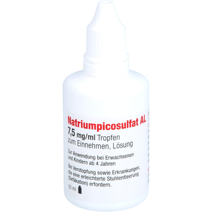 Natriumpicosulfat AL 7,5 mg / ml bei Verstopfung, 50 ml Lösung