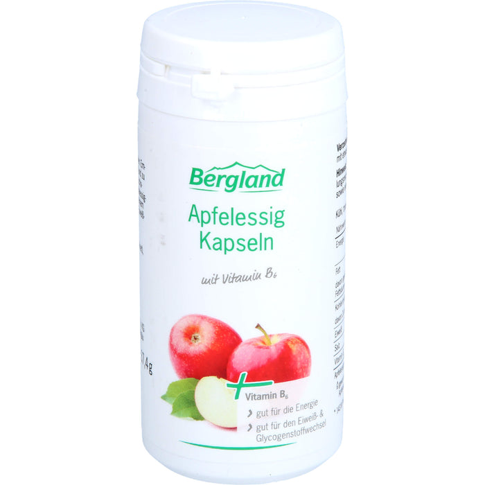 Bergland Apfelessig Kapseln, 60 St. Kapseln