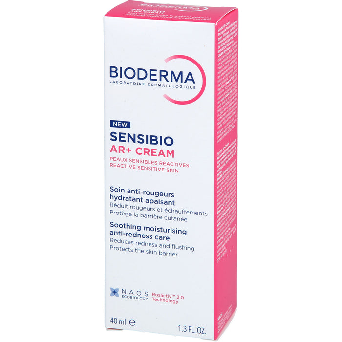 BIODERMA Sensibio AR+ Creme gegen Rötungen für empfindliche, reaktive Haut, 40 ml Creme
