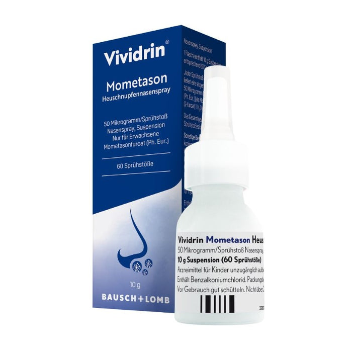 Vividrin Mometason Heuschnupfennasenspray 50 Mikrogramm/Sprühstoß, 10 g Spray