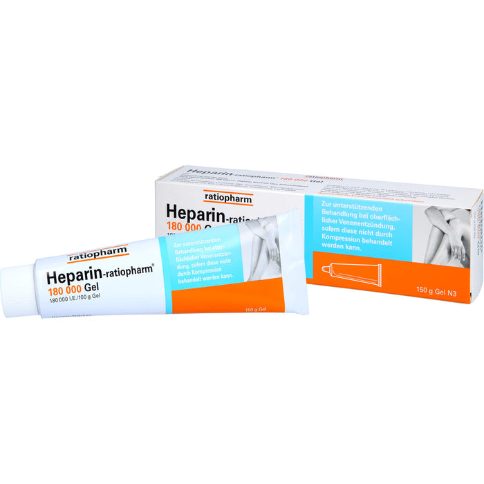 Heparin-ratiopharm® 180 000 Gel, 150 g Gel