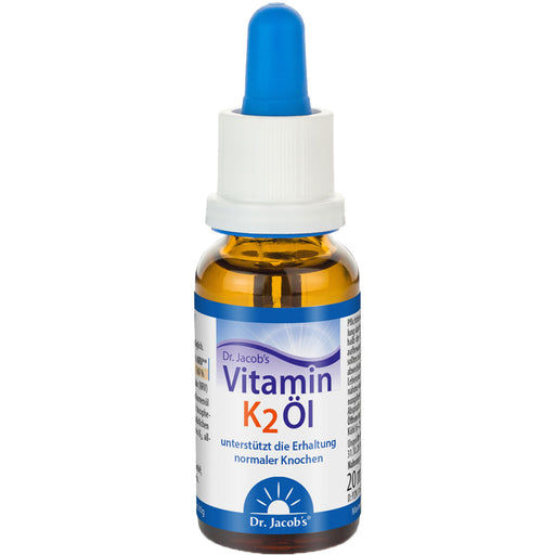 Dr. Jacob's Vitamin K2 Öl, 20 ml Lösung