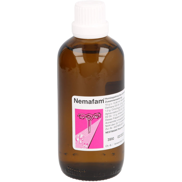 Nemafam Lösung bei nervösen Erkrankungen, 100 ml Lösung