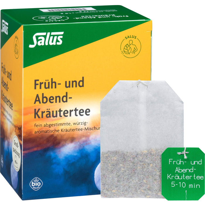 Salus Früh- und Abend-Kräutertee, 40 St. Filterbeutel