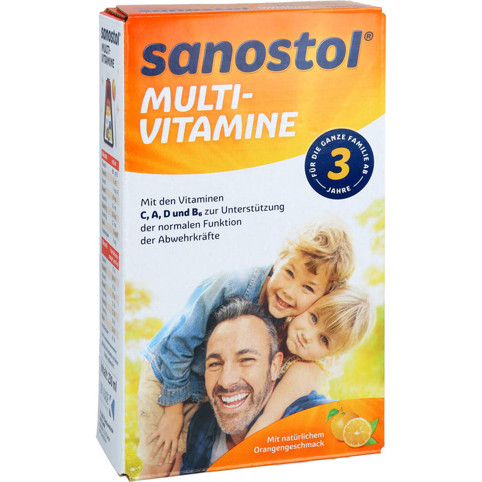 sanostol Multi-Vitamine Saft, 230 ml Lösung