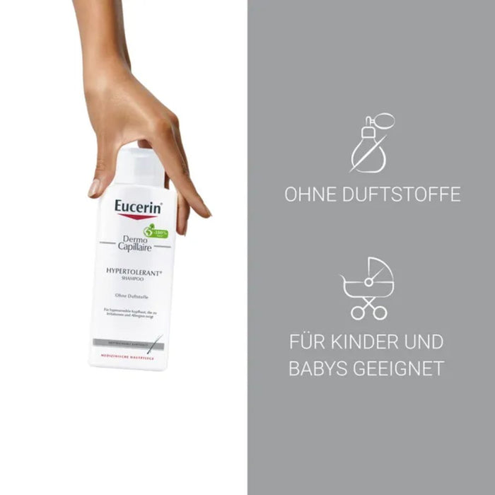 Eucerin DermoCapillaire Hypertolerant Shampoo, 250 ml Shampoo