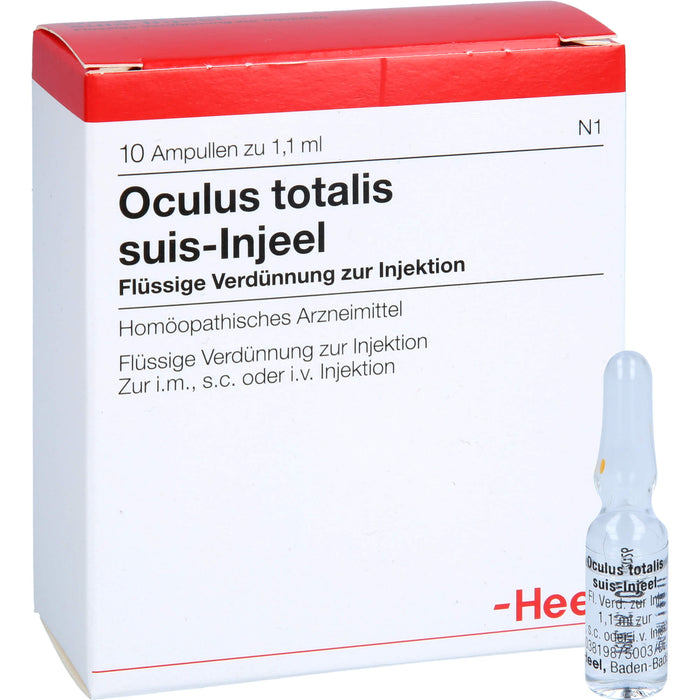 Heel Oculus totalis suis-Injeel flüssige Verdünnung, 10 St. Ampullen