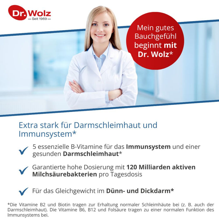 Dr. Wolz Darmflora plus select intens Kapseln, 40 St. Kapseln