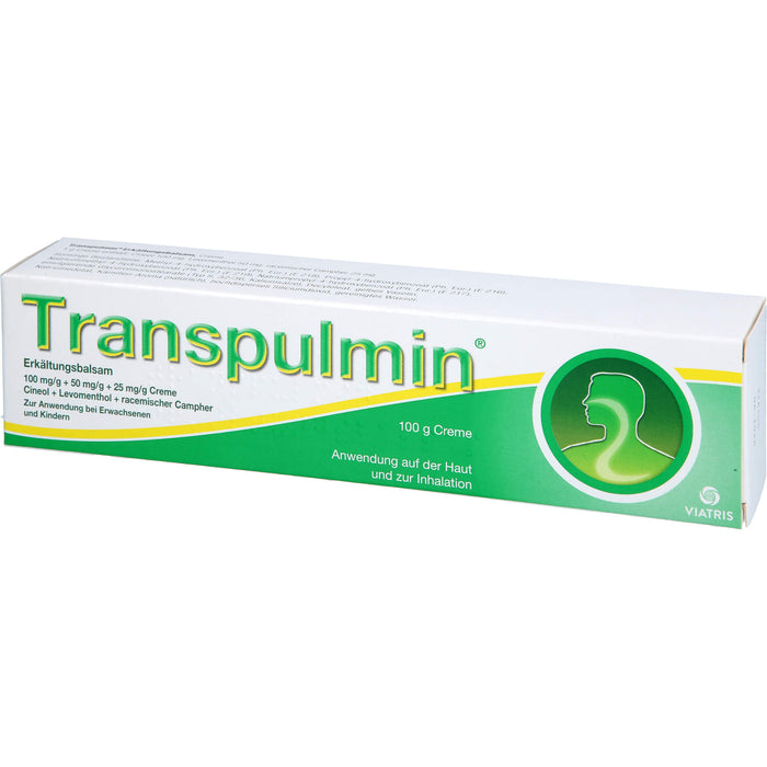 Transpulmin Erkältungsbalsam, 100 g Creme